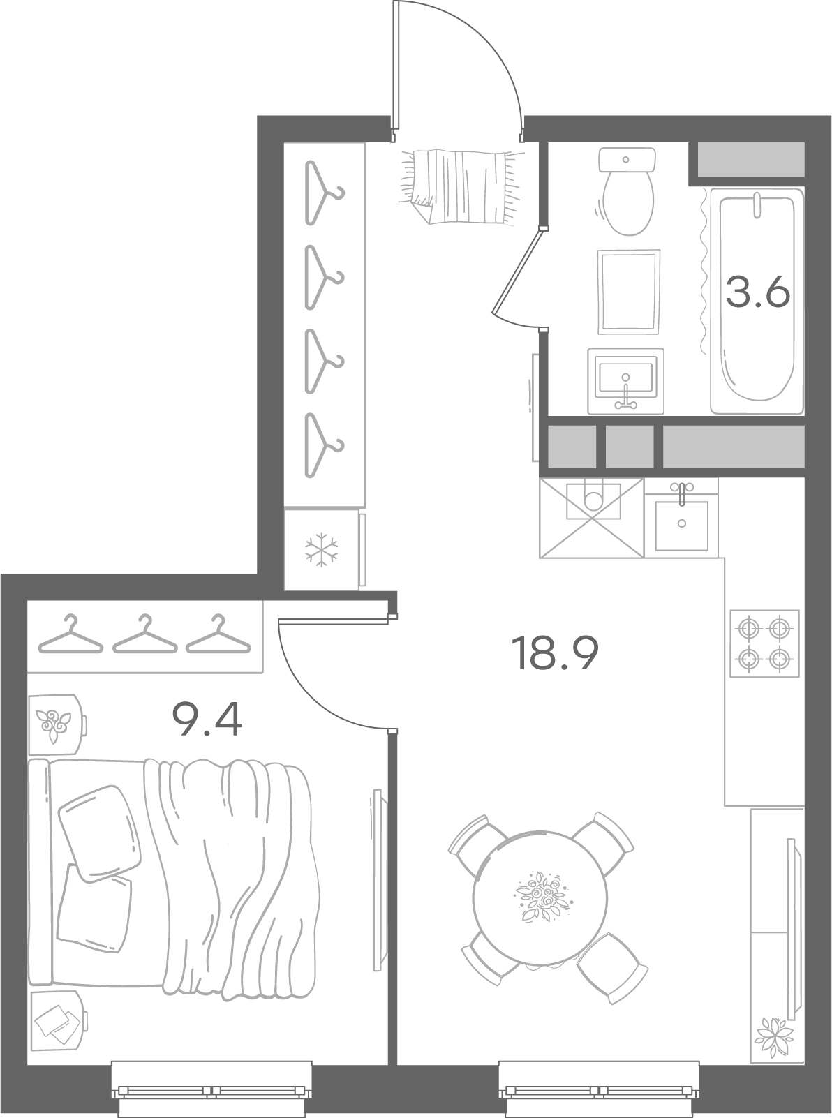 Квартира 1